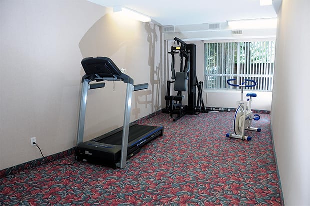 apartment workout room