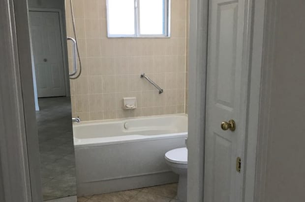 small apartment bathroom